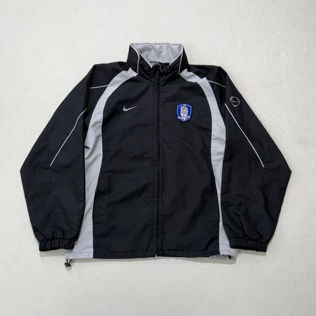 나이키 02 대한민국 국대 축구 유니폼 지급용 져지 집업 바람막이 L