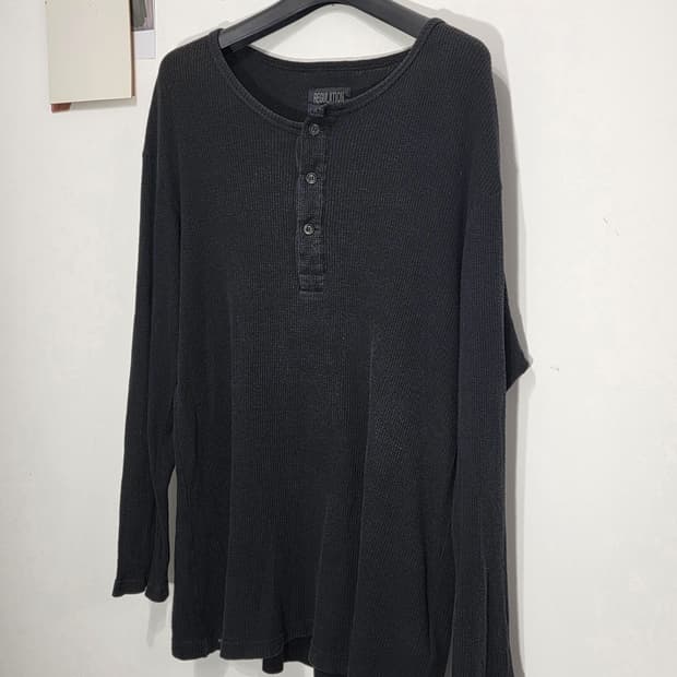 Yohji yamamoto REGULATION wafle sleeve T