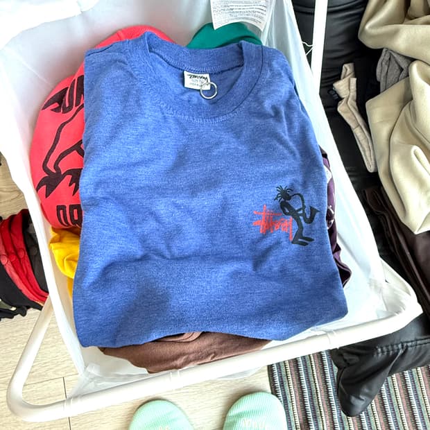 90s 올드 스투시 재즈맨 반팔 티셔츠