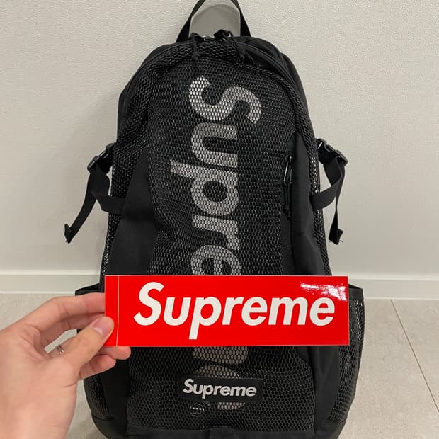 슈프림 백팩 20ss 블랙가방