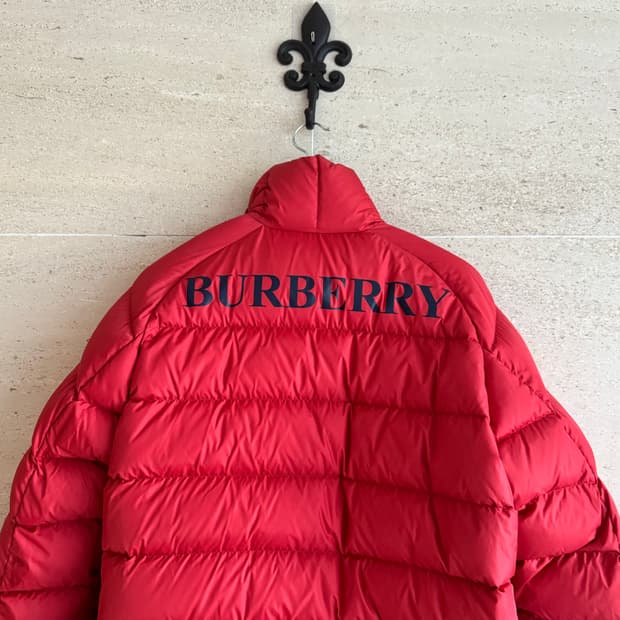 버버리 리버시블 패딩