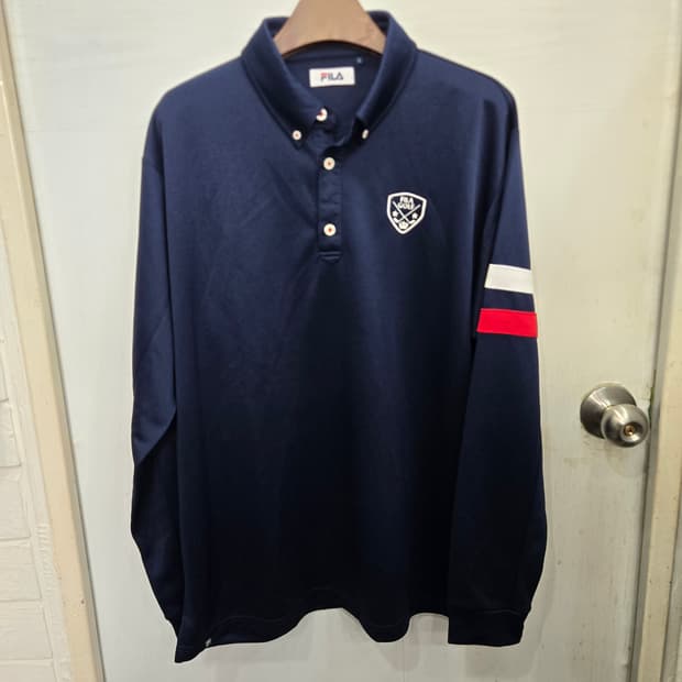 3L사이즈 )) FILA GOLF 휠라 골프 카라 긴팔티셔츠!