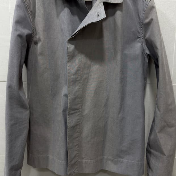 스테판 슈나이더 히든버튼 셔츠 자켓