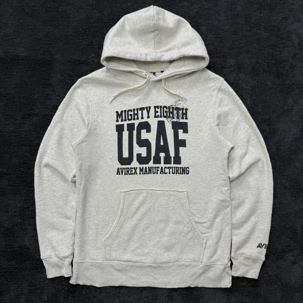 avirex usaf 후디