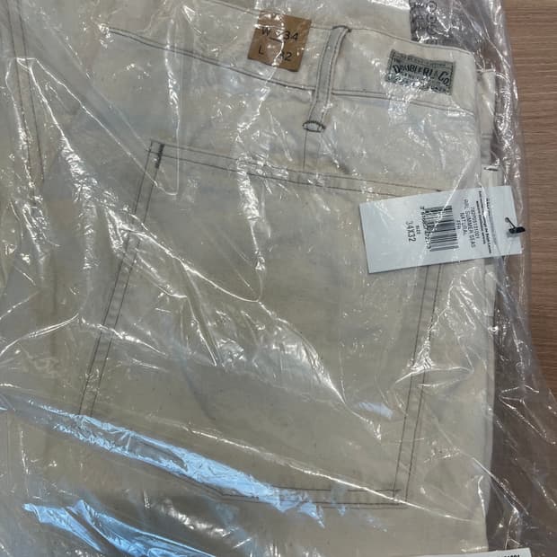 RRL 엔지니어핏 캔버스 카펜터 팬츠 34*32