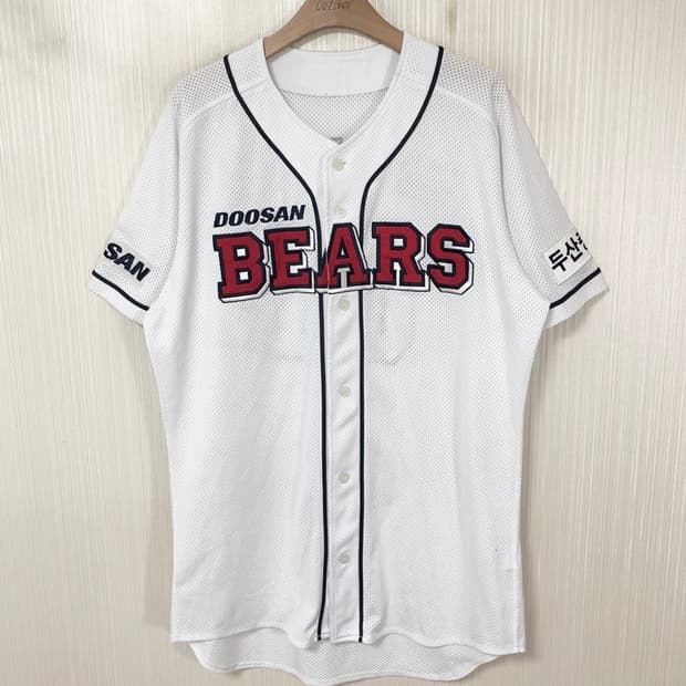 KBO 위팬 두산베어스 선수실착 홈유니폼/져지 #01 김대진
