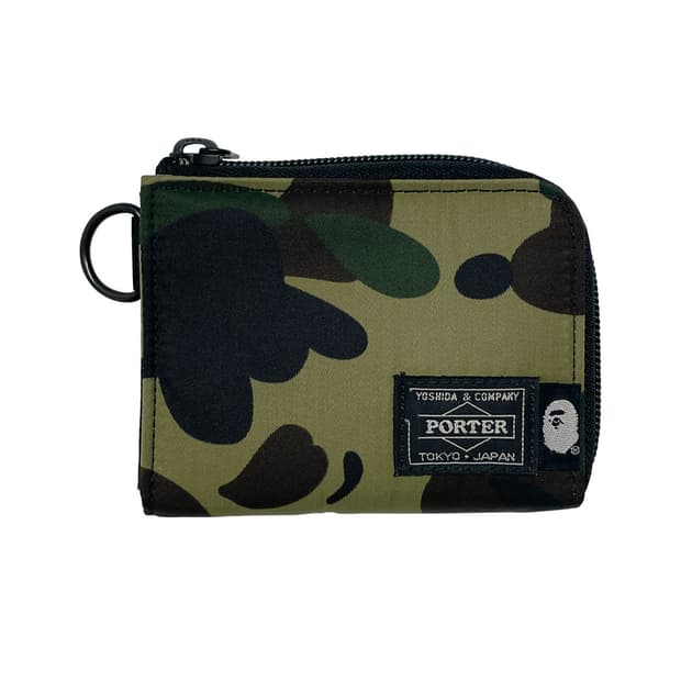 포터 X 베이프 지갑 카모