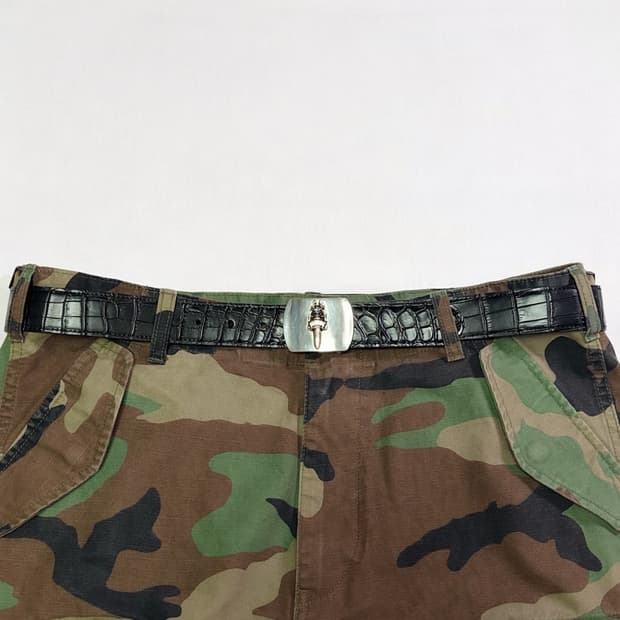 크롬하츠 벨트 대거 버클 벨트