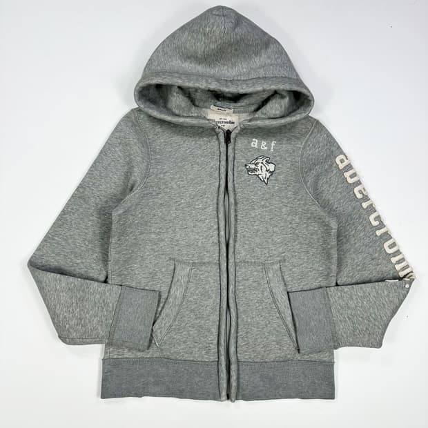 아베크롬비 og 걸즈 y2k 슬림핏 후드집업 그레이 걸즈XL