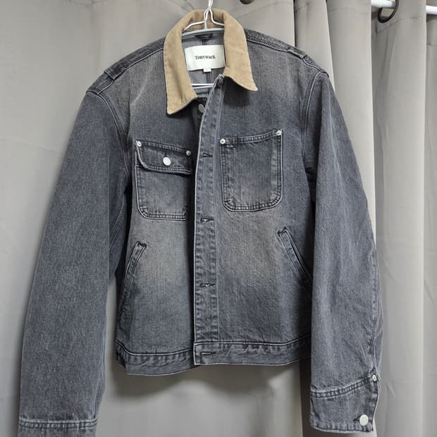 토니웩 코듀로이 데님 자켓