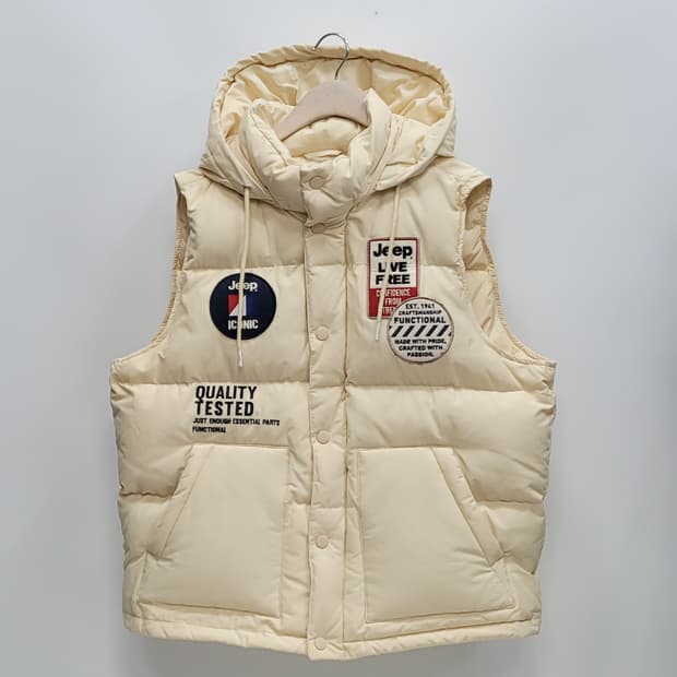 JEEP 지프 덕 다운 후드 베스트 / 남 XL