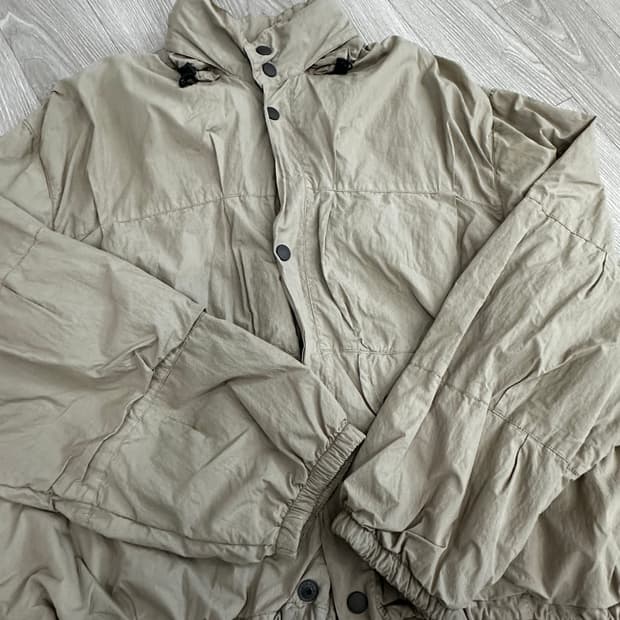 아워레가시 엑스해일 푸파 파라슈트 포플린 메탈릭 샌드 48