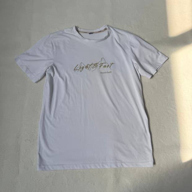 105 몽벨 레터링 반팔티 0304T