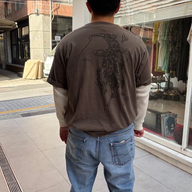 90‘s Marlboro country west cowboy T-sh