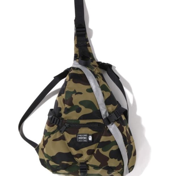  A BATHING APE x PORTER 퍼스트 카모원 숄더백
