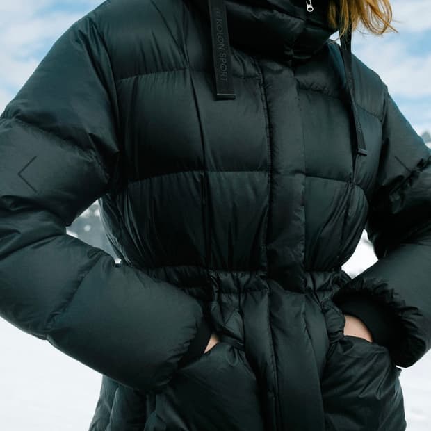 코오롱스포츠 여성 푸퍼 다운_블랙