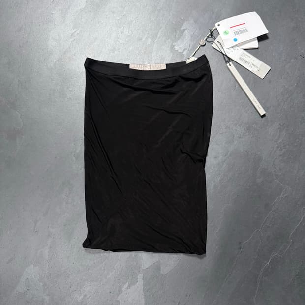 Rick Owens 23SS EDFU Cupro Tube Skirt