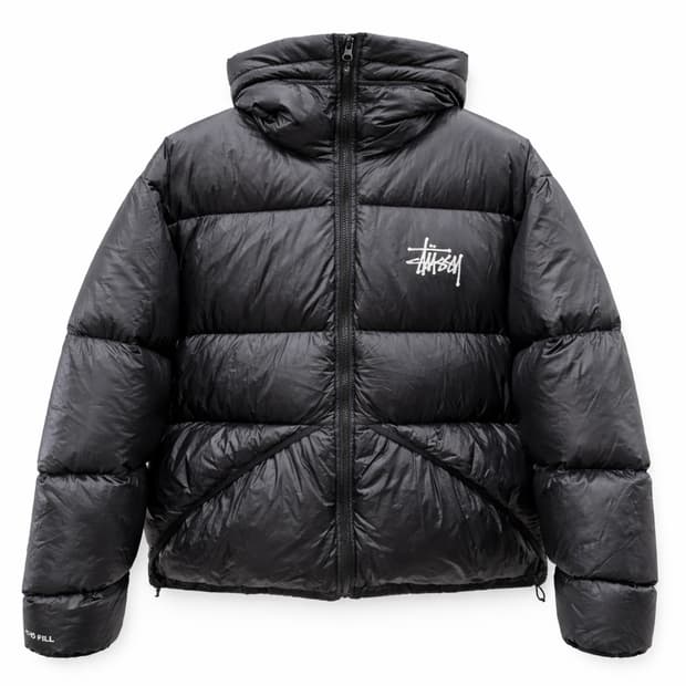 스투시 마이크로 립스탑 다운파카 XL