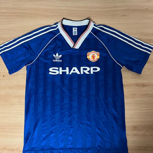 맨유 1988/90 저지 컬리지에이트 로얄