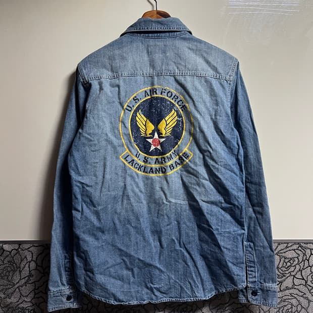 Sun Dogs USAF 데님셔츠