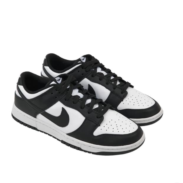 나이키 덩크 로우 레트로 블랙 255 범고래