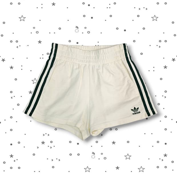 ADIDAS 아디다스 그린 트랙 숏팬츠