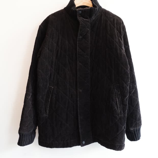 UNITED ARROWS 유나이티드 애로우즈 코듀로이 퀼팅점퍼