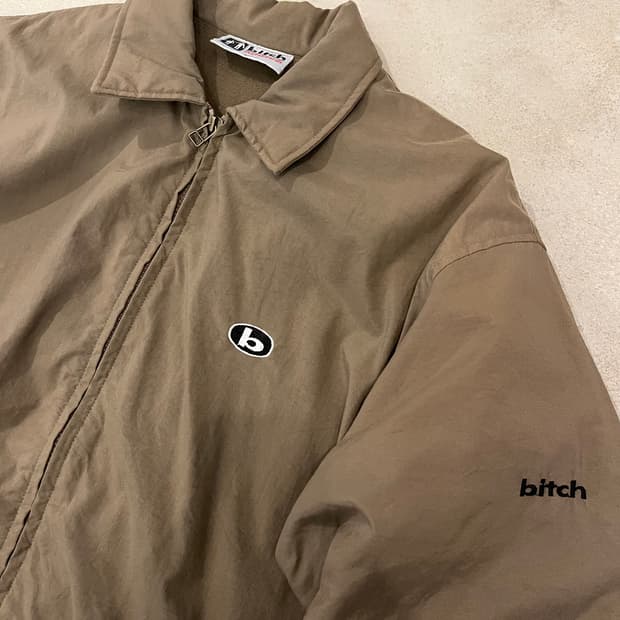 빈티지 BITCH 스케이트 폴리자켓