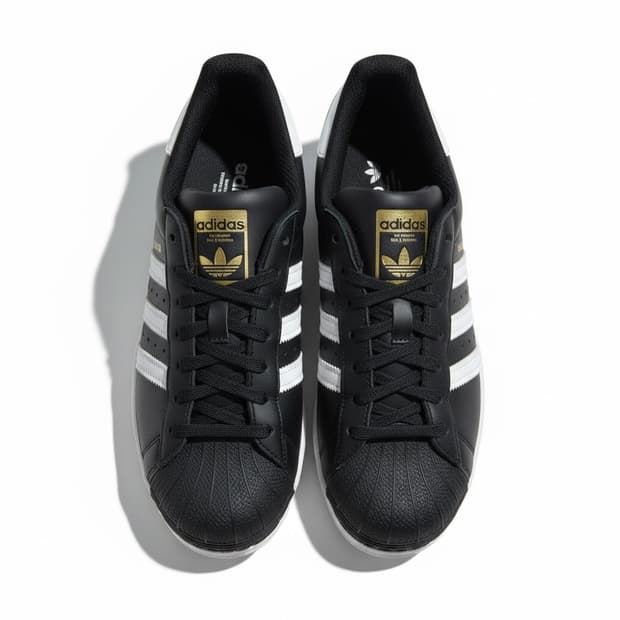 아디다스 슈퍼스타 코어 블랙 270mm