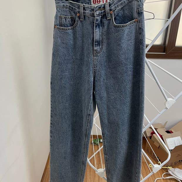OOTJ 중청 와이드 데님 팬츠
