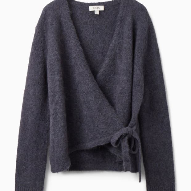 COS 울 랩 가디건