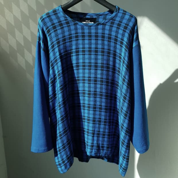 Comme Des Garcons Tartan Check Pullover