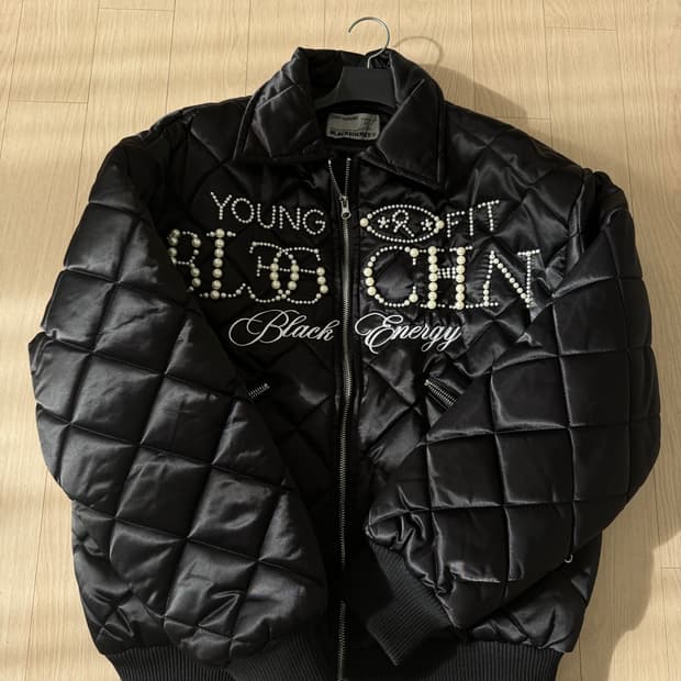 아사키프레자키 퀄팅 진주 자켓 S