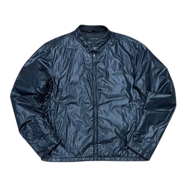 CK 캘빈클라인 진스 유광 바람막이 자켓