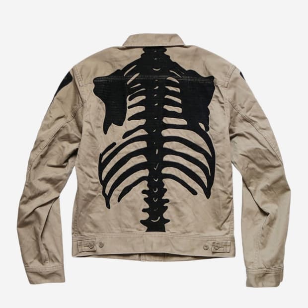 캐피탈 멕시칸 턱시도 본 트러커 자켓