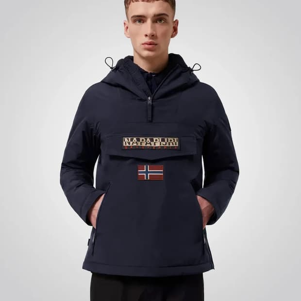 나파피리 레인포레스트 포켓1 아노락 Blue Marine