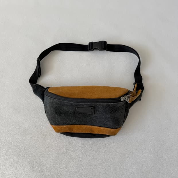 마스터피스(MASTER PIECE) 스웨이드 힙색(JAPAN)