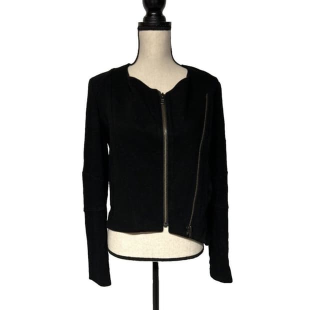 헬무트랭 moto zip style jacket