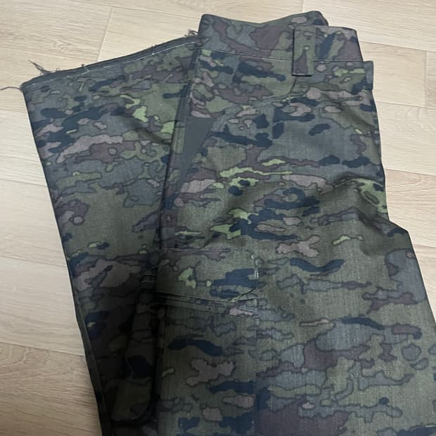 M) 엑슬림 카모 팬츠