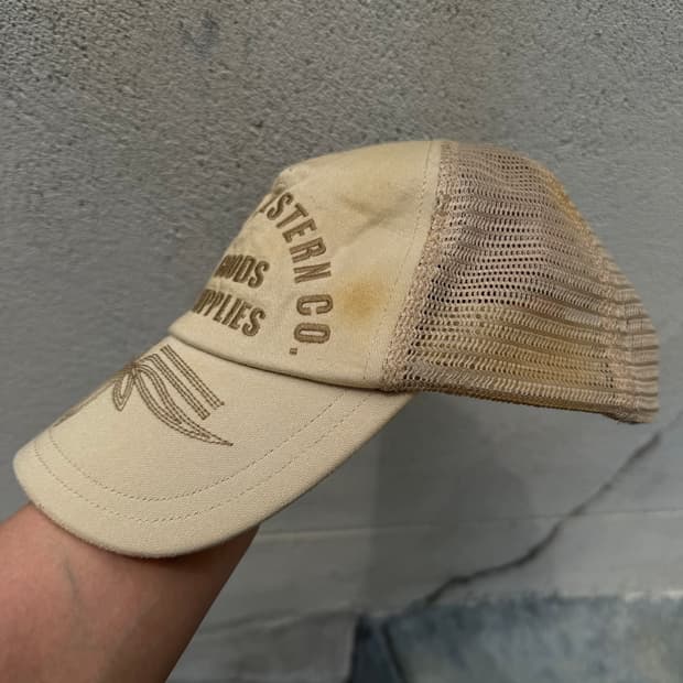 rrl 더블알엘 웨스턴 트러커 캡