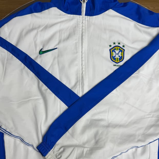 나이키 브라질 1998 리이슈 사커 트랙 자켓