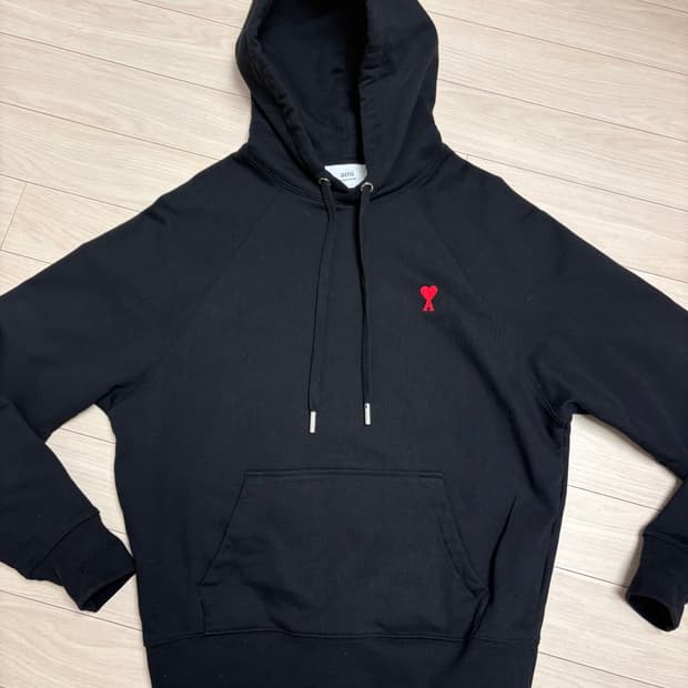 [SS급] 아미 후드티 블랙 M