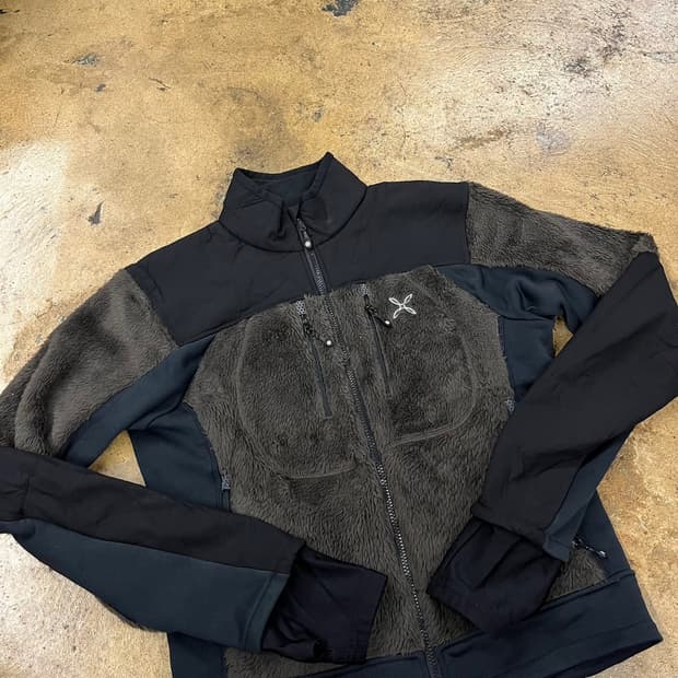 [정품/S] 몬츄라 플리스 자켓 블랙 b14