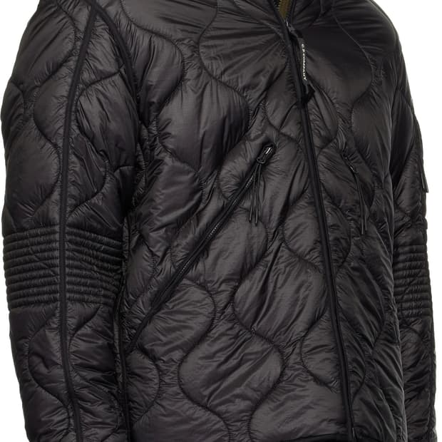 Cp컴퍼니 렌즈 라이너 패딩 블랙 L