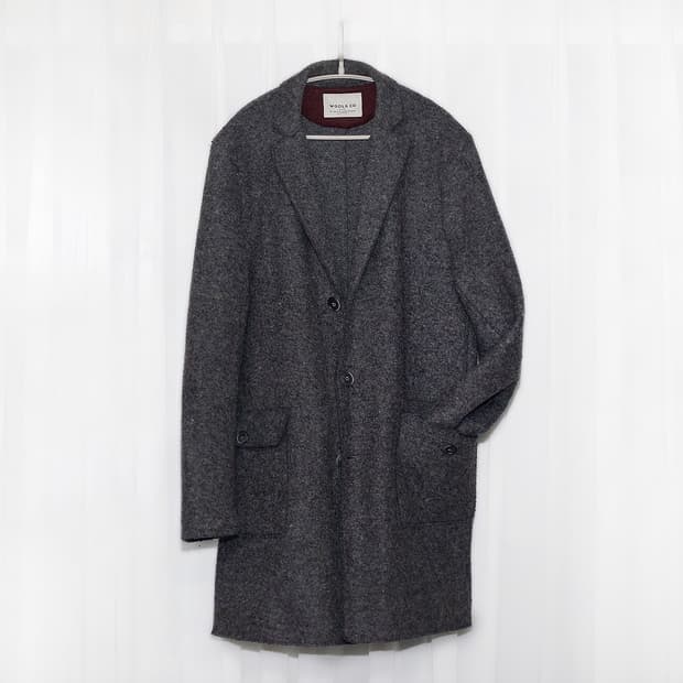 울앤코 바이 시리즈 이태리 메이드 울펠트 코트 자켓 (M / 100+)