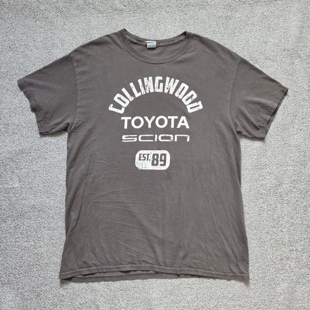 Gildan Toyota 빈티지 반팔 티셔츠 L(100)