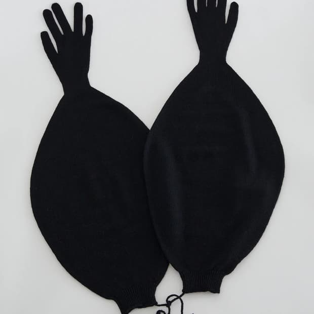 [XS/S,M/L]팔로마울 Flake 벌룬 장갑/네이비