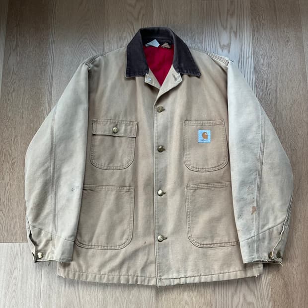 1980년대 칼하트 6QLC 초어 자켓 빈티지 미국제조