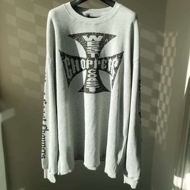90s, 00s West Coast Choppers thermal tee