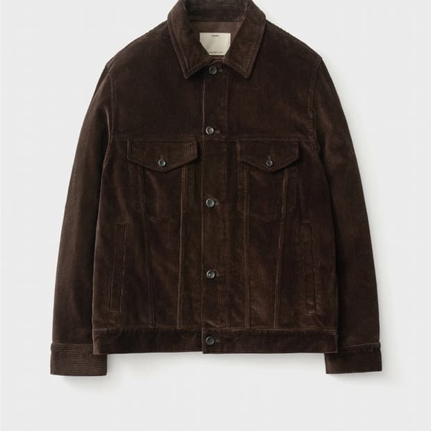 포터리 코듀로이 트러커 2사이즈 판매합니다.